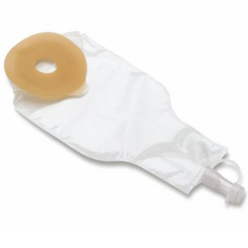 OSTOMY PCH FECAL COLLECTOR DRAIN CUT-TO-FIT 10IN MD W/FLEXTEND ULTRA CLEAR HOLLISTER (10/BX) [HOL9823]