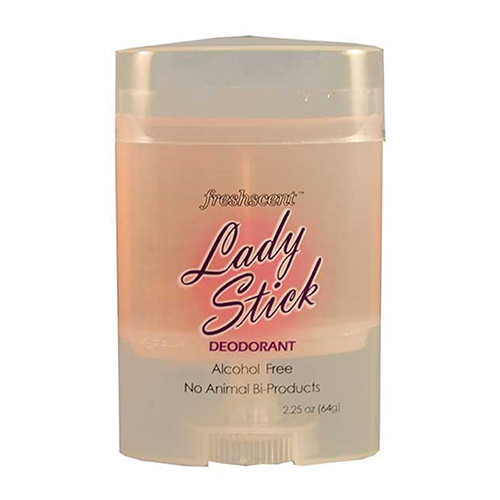 DEODORANTS SOLID STICK ANTI-PERSPIRANT 2.25OZ CLEAR LADY ALCOHOL FREE (24/BX 6BX/CS) [100-DS03L]