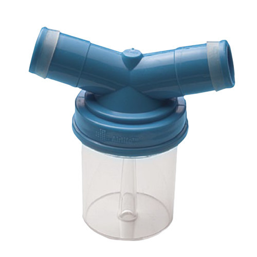 OXYGEN TUBING WATER TRAP 22MM ID X 22MM OD SELF SEALING AIRLIFE (50/CS) [304-001860]