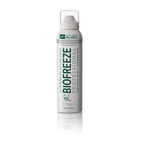 ANALGESICS PAIN RELIEF GEL MUSCLE RUB 4OZ SPRAY BIOFREEZE 360 (12/BX 6BX/CS) [748-13422]