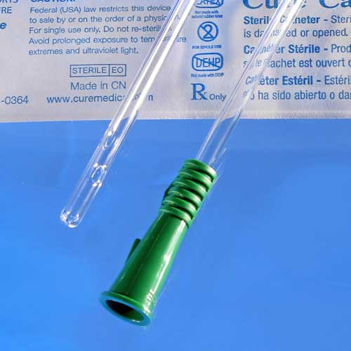 CATHETERS URETHRAL DISP ST INTERMITTENT PVC STRAIGHT TIP LF FEMALE 16FR 6IN W/O BPA DEHP (30/BX 10BX/CS) [500-UC16F]