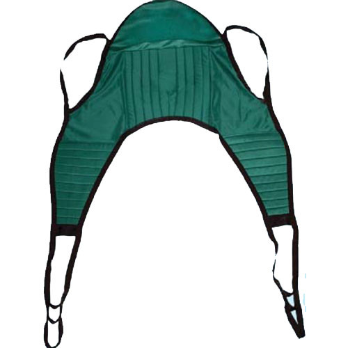 LIFTS SLINGS SOLID POLYESTER 4 POINT PADDED DIVIDED LEG W/HEADREST 600LB CAP LG (EA) [500-30102-HS]