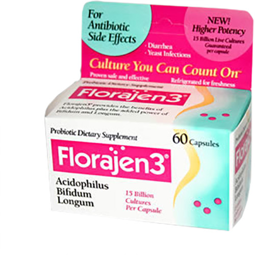 SUPPLEMENTS PROBIOTIC CAPSULES FLORAJEN3 (30/BTL) [PH854]