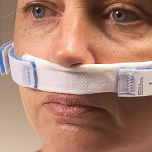 DRESSINGS NASAL HOLDER W/EAR LOOPS VELCRO ONE-SIZE FITS MOST (10/BX) [DAL600]