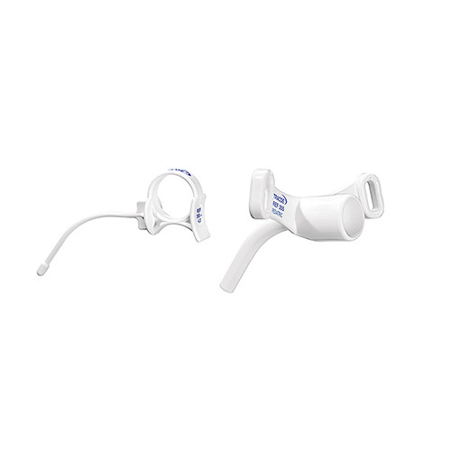 TRACHEOSTOMY TUBE PEDIATRIC ST W/OBTURATOR AND NECK STRAP LF CUFFED SZ 5.0MM-38MM ADJ TRACOE MINI (EA) [730-355-5.0-C38]