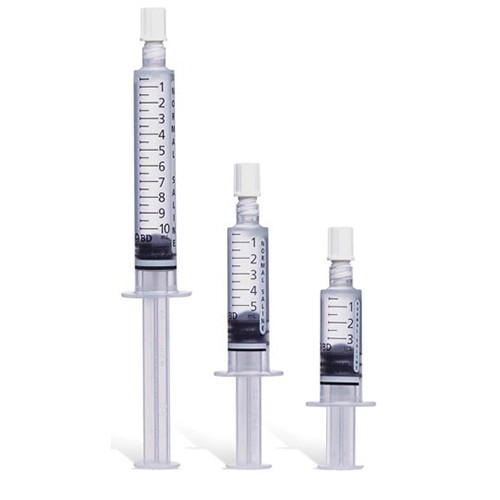 SYRINGES DISP ST PREFILLED IV NACL/SALINE FLUSH 10CC W/5CC FILL POSI-FLUSH (30/BX 16BX/CS) [BD306545]