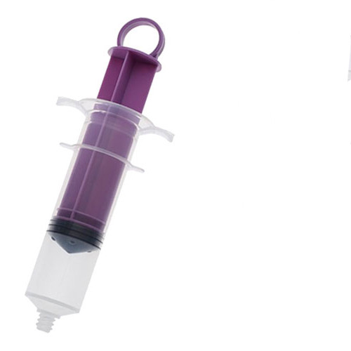 SYRINGES ONLY ENTERAL/IRRIGATION DISP NS ENFIT CATHETER TIP 60CC POLE BAG W/RING TOP LF COMPLIANCE SOLN (30/CS) [600-ES60P]