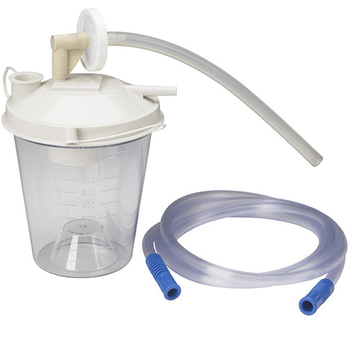 KITS SUCTION ASPIRATOR ACCESSORIES CANISTERS TUBING AND FILTER REPLACEMENT KIT DISP 800CC MADE USA (12/CS) [482-22330-12]
