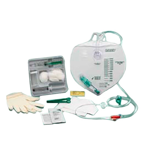 KITS/TRAYS INSERTION FOLEY CATH DISP ST 100% SILICONE W/10CC PREFILL SYR & DRAIN BAG 16FR 5CC BARD (10/CS) [BU897216]