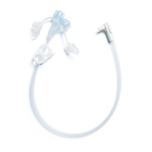 ENTERAL G-TUBE EXT SET Y-PORT RT ANGLE CONNECTOR SEC-LOK DISP LF NS 24IN ENFIT MIC-KEY (5/BX) [018-0141-24]