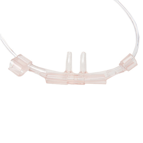 CANNULAS OXYGEN NASAL W/HOLDER F/PRESSURE & ETCO2 MONITORING ADULT CLEAR W/7FT AIRFLOW TUBING & 7FT ETCO2 TUBING W/O FILTER THERMISENSE (25/CS) [157-5742-7-7-25]