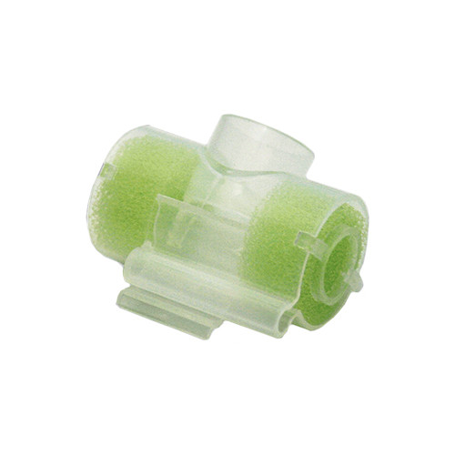 HUMID HEAT MOISTURE EXCHANGERS HME >500-1000ML O2 SUPPLY PORT / DOOR STYLE SUCT PORT / T-COLLAR CONNECTOR FOAM FILTER (50/CS) [304-003014]