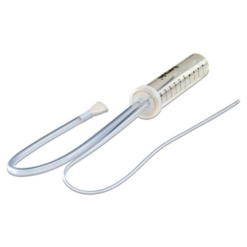 CATHETERS SUCTION ORAL ST 08FR 2.7MM OD W/MUCUS TRAP 20CC ARGYLE (50/CS) [150-257535]