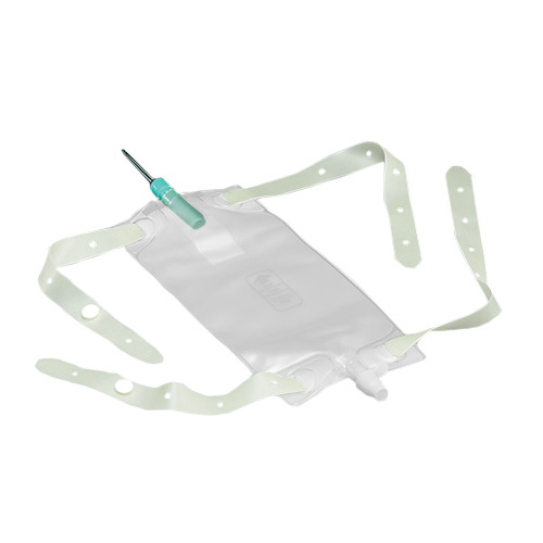 DRAINAGE BAGS BILE W/LATEX STRAPS ST 12-20FR 19OZ 9.5INL (12/CS) [BU0015850]