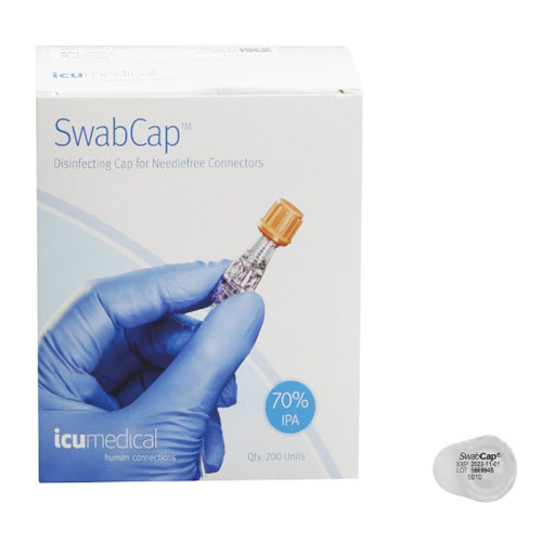 IV ACCESSORIES SWAB CAP DISINFECTION CAP 70% IPA ST (200/BX 10BX/CS) [202-ICUSCXT-3-2000]