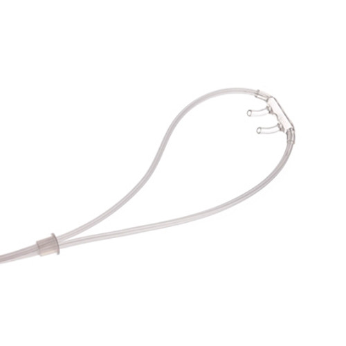 CANNULAS OXYGEN NASAL CURVED SOFT TIP INFANT CLEAR CRIMP RESIST W/7FT TUBING LF SOFTECH (50/CS) [122-HUD1872]