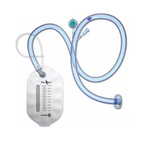 OSTOMY PCH FECAL COLLECTOR KIT W/FILTER CATH & SYRINGE FLEXI-SEAL (1/BX 3BX/CS) [CVT4180-00]
