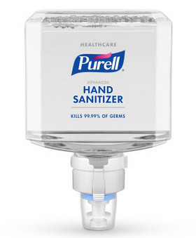 SANITIZERS HAND ETHYL ALCOHOL FOAM 70% ISOPROPYL 5% ADVANCED F/ 1200ML PURELL ES8 (2/CS) [GJ7753-02]