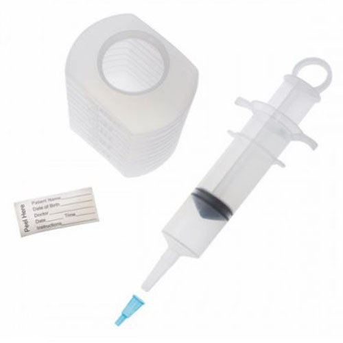 *USE - 600-FKIT* KITS ENTERAL/IRRIGATION DISP NS W/60CC PISTON SYRINGE LF COMPLIANCE SOLN (30/CS) [197-AS127]