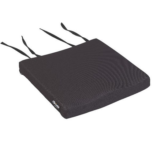 CUSHIONS WHEELCHAIR FOAM MOLDED FABRIC CVR 20IN X 16IN X 2IN DRIVE (EA) [482-14881]