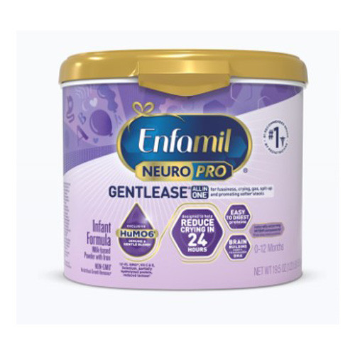 NUTRITIONALS ENFAMIL NEUROPRO GELTLEASE W/IRON F/INFANT 19.5OZ PWD UNFLV (4/CS) [113-267601]
