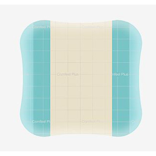 DRESSINGS HYDROCOLLOID LF ST 4IN X 4IN ULCER COMFEEL PLUS (10/BX 12BX/CS) [046-33110-EA]