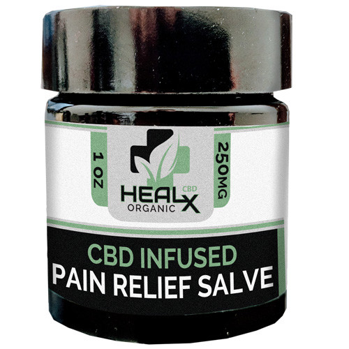 SUPPLEMENTS CBD SALVE PAIN RELIEF 1OZ HEALX (EA) [PHX172]