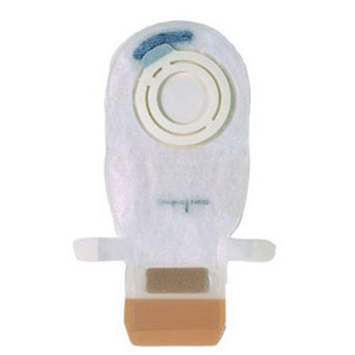 OSTOMY PCH 2PC DRAIN 5 1/2IN TRANS PEDIATRIC ORANGE COUPLING SYSTEM ASSURA AC (10/BX) [046-14681]