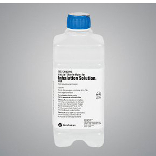 SOLUTIONS INHALATION THERAPY BOTTLES WATER USP ST 1000ML W/SPIKABLE CAP & HANGER AIRLIFE (12/CS) [304-CHB0010]