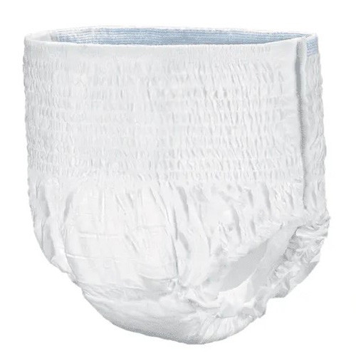 BRIEFS PULL UPS YOUTH MOD-HVY ABS DISP LF 38-65LBS SM/YTH WHITE TRANQULITY ESSENTIAL MADE USA (12/PK 8PK/CS) [149-2602-PK]