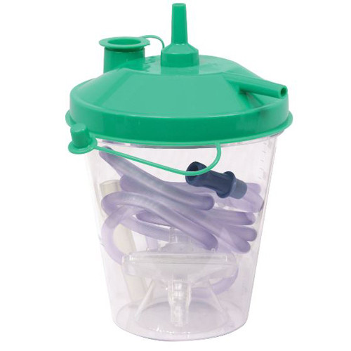 KITS SUCTION ASPIRATOR TRACH W/TUBING 4.5IN CONNECTOR FILTER CANISTER & ELBOW CONNECTOR (EA) [781-RES026S-E]