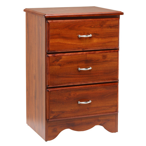 CABINET BEDSIDE 3 DRAWER MILL CREEK MONTANA WALNUT MADE USA (EA) [500-BSC3-MW]
