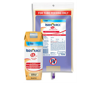 NUTRITIONALS ISOSOURCE 1.5 CAL 1000ML BAG UNFLV (6/CS) [160-181801-EA]