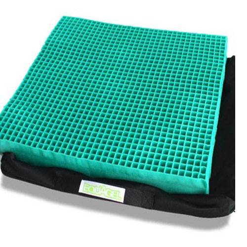 CUSHIONS WHEELCHAIR 100% EQUAGEL 18IN X 18IN X 1.75IN (EA) [708-WC1818]