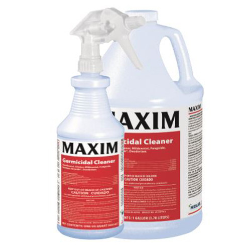 CLEANERS DISINFECTANT HARD SURFACE GERMICIDAL ALCOHOL FREE / QUAT RTU 32OZ W/1 TRIGGER SPRAYER EPA N LIST APPROVED MAXIM MADE USA (12/CS) [835-041000-12]