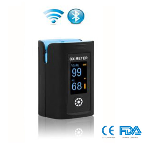 PULSE OXIMETER MONITORS UNIT CLIP STYLE W/SENSOR FINGERTIP & BLUETOOTH (1/BX 136/CS) [500-DFPO-BT]