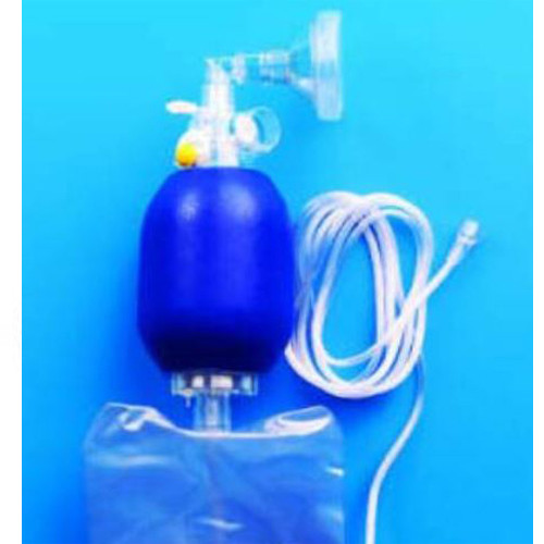 RESUSCITATORS MANUAL PULMONARY (MPR) AMBU ADULT DISP W/MASK & FILTER 2100ML BAG AIRLIFE (6/CS) [304-2K8004F]