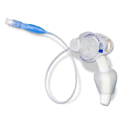 TRACHEOSTOMY TUBE FLEXIBLE CUFFED ST W/REUSABLE INNER CANNULA LF SZ 6.5MM SHILEY FLEX (EA) [109-4CN65R]
