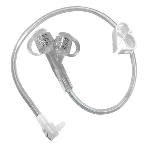 ENTERAL G-TUBE EXT SET Y PORT RT ANGLE CONNECTOR 24IN PURPLE ENFIT AMT MINI ONE (10/BX) [412-6-2422-ISOSAF]