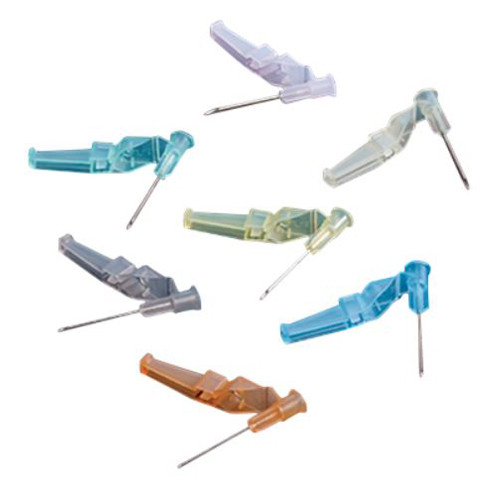 NEEDLES SAFETY DISP ST HYPODERMIC 23GA X 1IN W/O DEHP LF NEEDLE PRO+ (100/BX 10BX/CS) [168-402310]