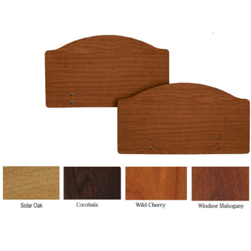 BEDS HEADBOARD & FOOTBOARD ONLY CENTER CROWN CHERRY W/EMBEDDED STAFF CTRL F/ZENITH 7200 (PR/SET) [075-ML4650CCR]