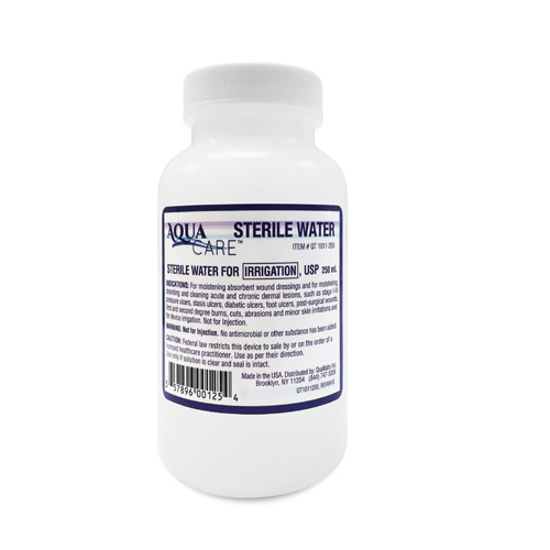 SOLUTIONS IRRIG WATER USP ST LIQ 250ML SCREW TOP BTL (24/CS) [500-SW250-CS]