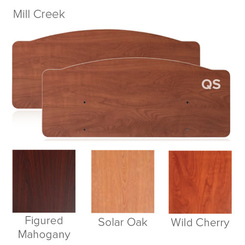 BEDS FOOTBOARD ONLY MILL CREEK 35IN MAHOGANY W/STAFF CONTROL F/600-BED6 (EA) [600-BED6-FB5]