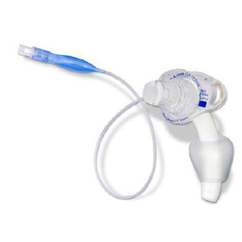 TRACHEOSTOMY TUBE FLEXIBLE CUFFED ST W/REUSABLE INNER CANNULA LF SZ 8.5MM SHILEY FLEX (EA) [109-8CN85R]