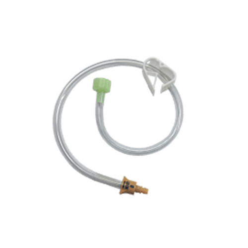 ENTERAL G-TUBE EXT SET Y-PORT BOLUS CONNECTOR 24IN PURPLE ENFIT AMT MINI ONE (10/BX) [412-8-2411-ISOSAF]
