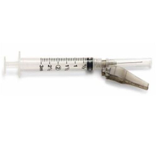 SYRINGES SAFETY DISP ST 22GA X 1IN 3CC (1200/CS) [122-SYRS103225]