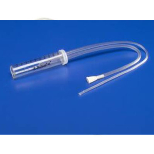 CATHETERS SUCTION ORAL ST 10FR W/MUCUS TRAP 20CC ARGYLE (50/CS) [150-257527]