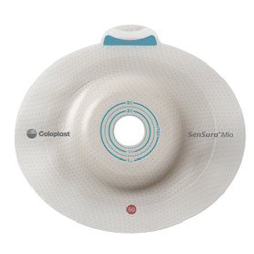 OSTOMY WAFER PRE-SIZED CONVEX LIGHT 5/8IN W/TABS RED SENSURA MIO (5/BX 10BX/CS) [046-16911]