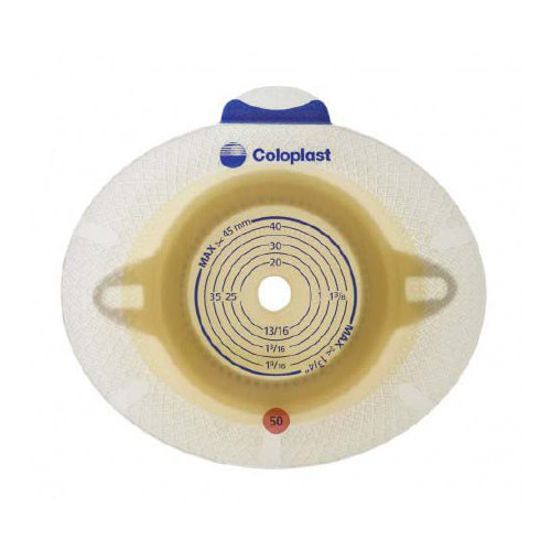 OSTOMY WAFER CUT-TO-FIT 3/8IN-3 1/2IN FLAT SENSURA FLEX (10/BX) [046-10108]