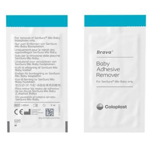 OSTOMY ADHESIVE REMOVER LIQ STING FREE 3ML PKT BRAVA BABY (30PKT/BX) [046-12014]